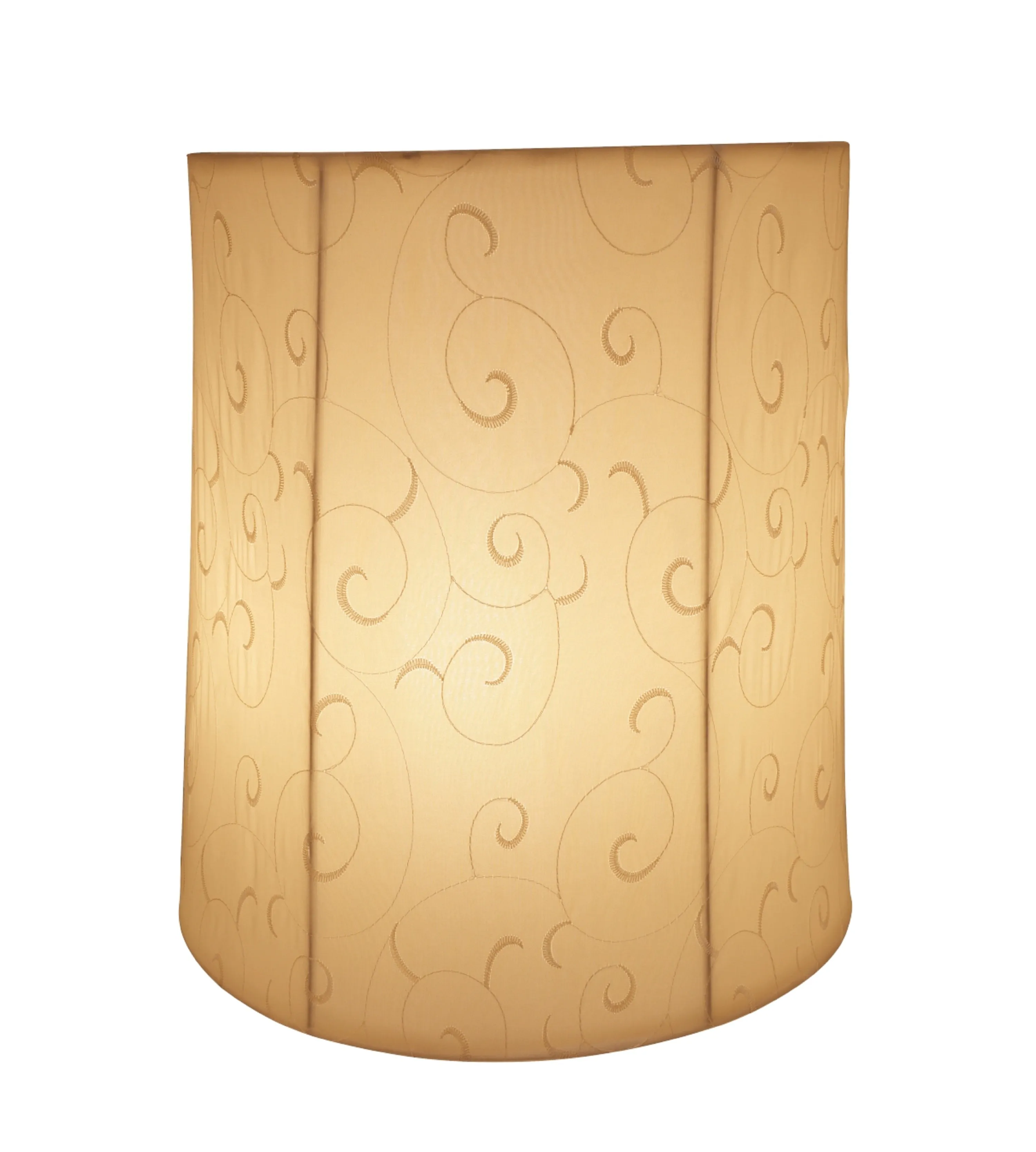 # 35035 Transitional Drum (Cylinder) Shaped Spider Construction Lamp Shade in Beige, 14" wide (12" x 14" x 15")