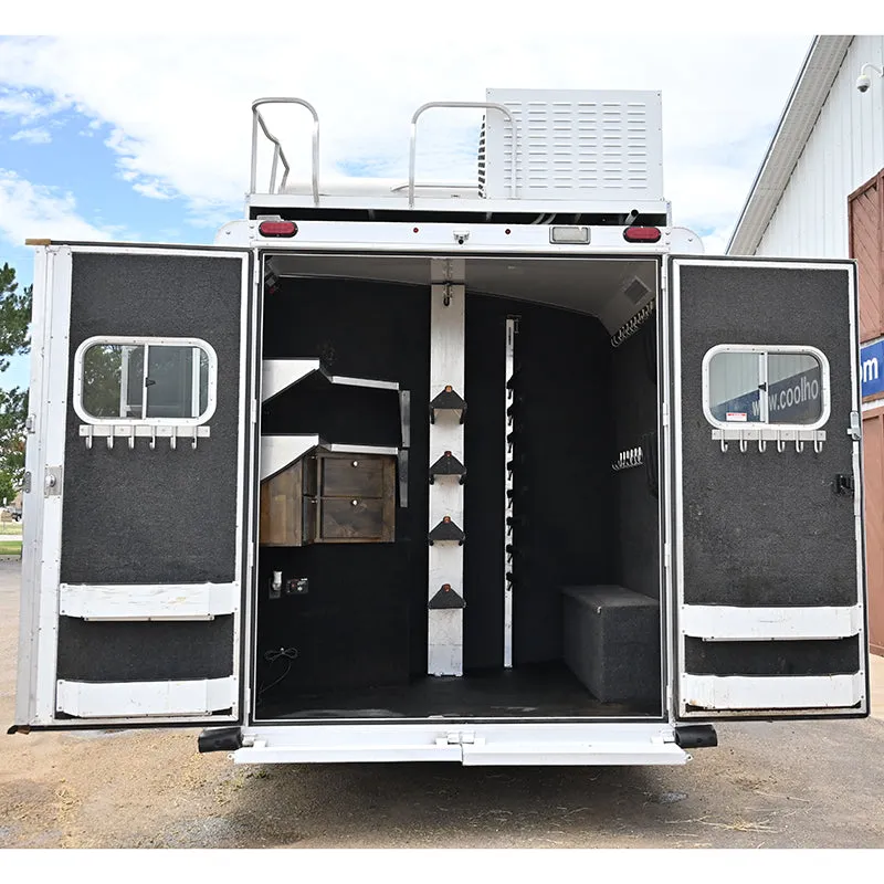 2016 Elite 4 Horse Trailer Reverse Load with 14'8" LQ