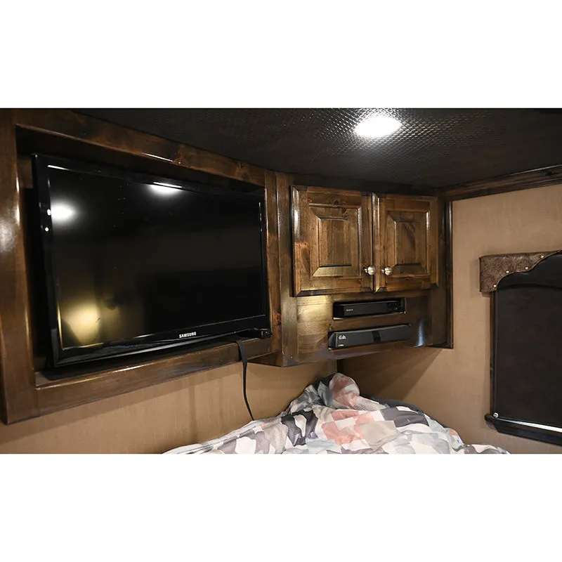 2016 Elite 4 Horse Trailer Reverse Load with 14'8" LQ