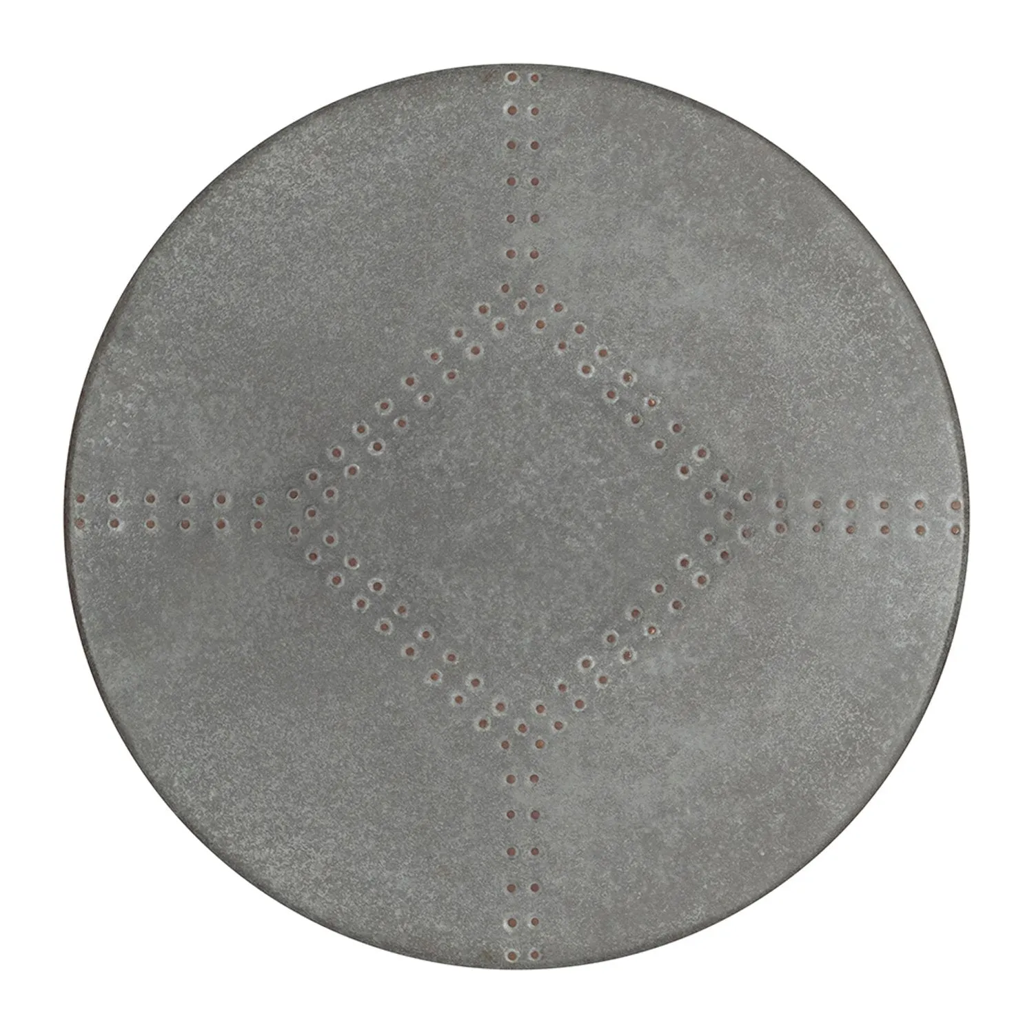 20" Zinc Lazy Susan