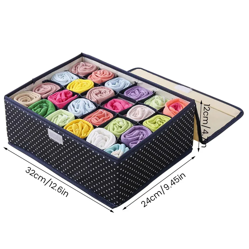 24X GRIDS SOCKS ORGANIZER