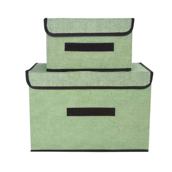 2pcs Foldable Storage Boxes/Organizers