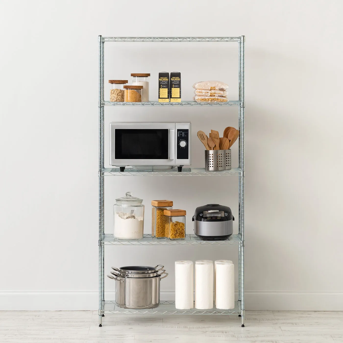 5 Shelf Wire Storage Unit