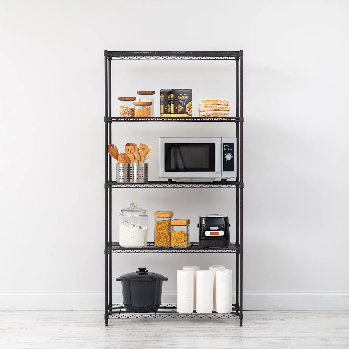 5 Shelf Wire Storage Unit