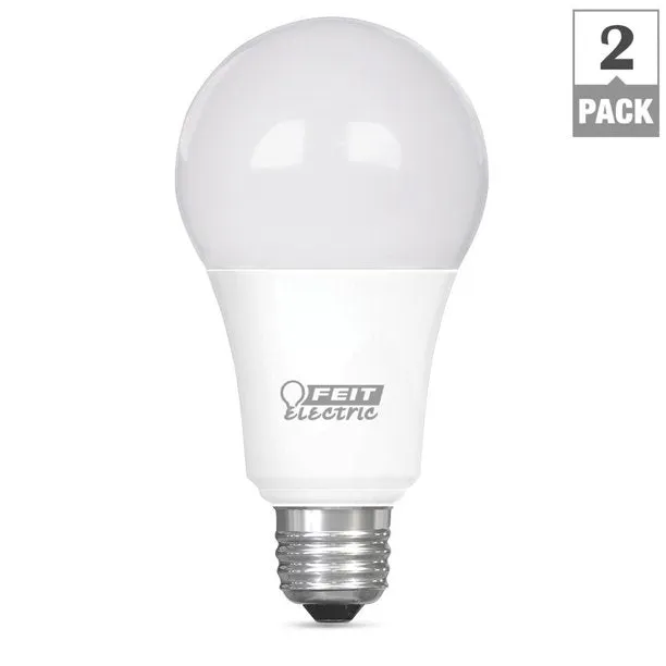 A19 LED Bulbs, 17.5 Watts, E26, Dimmable Enhance, Bright White, 1600 lumens