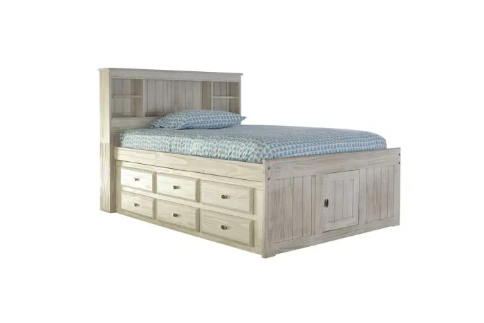 Addison Full Captains Bed with Storage