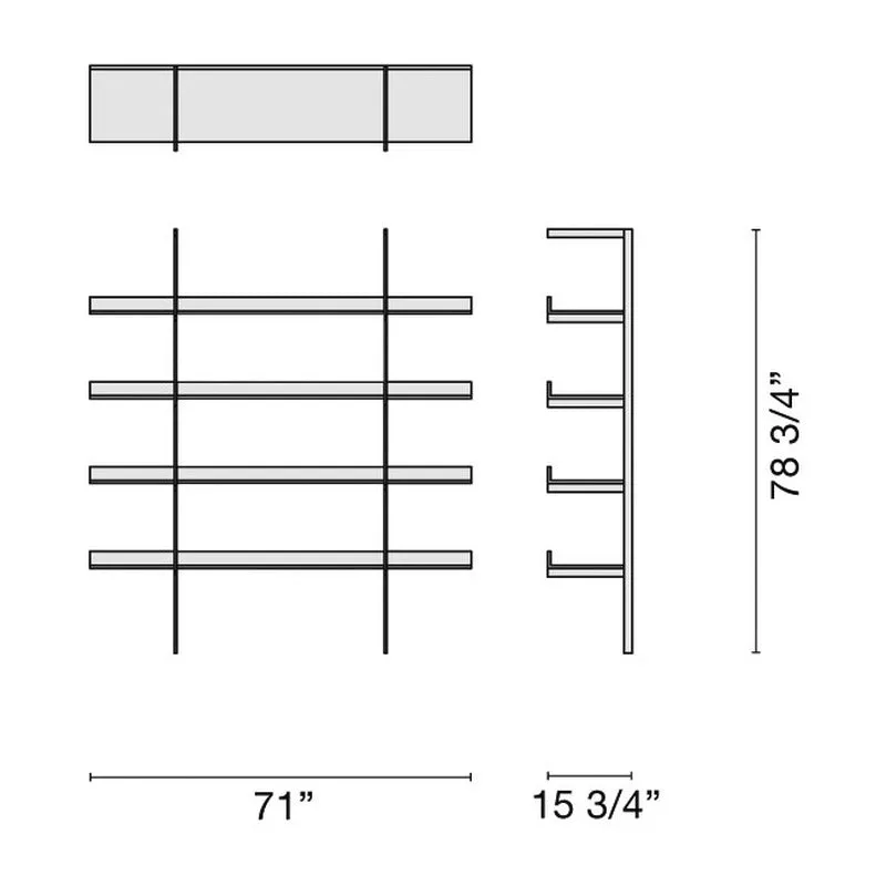 Aliante Bookcase