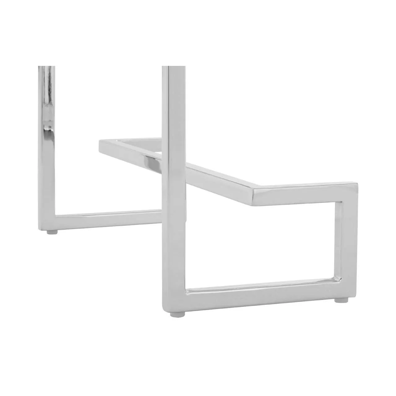 Allure Chrome / Rectangular Console Table