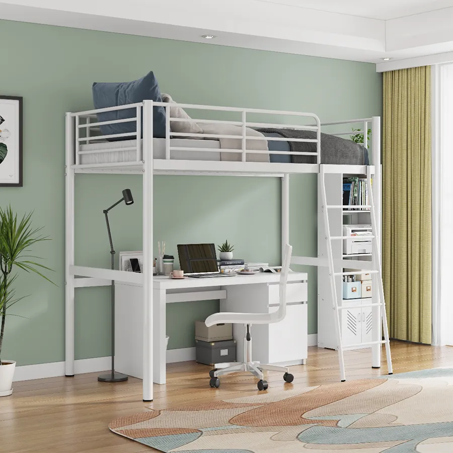 Ariella Metal Loft Bed