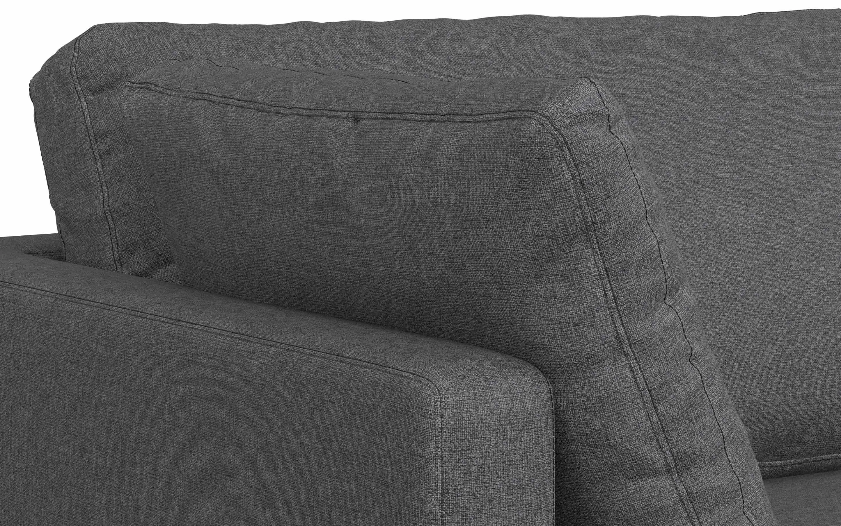 Ava 76 inch Mid Century Sofa in Performance Fabric