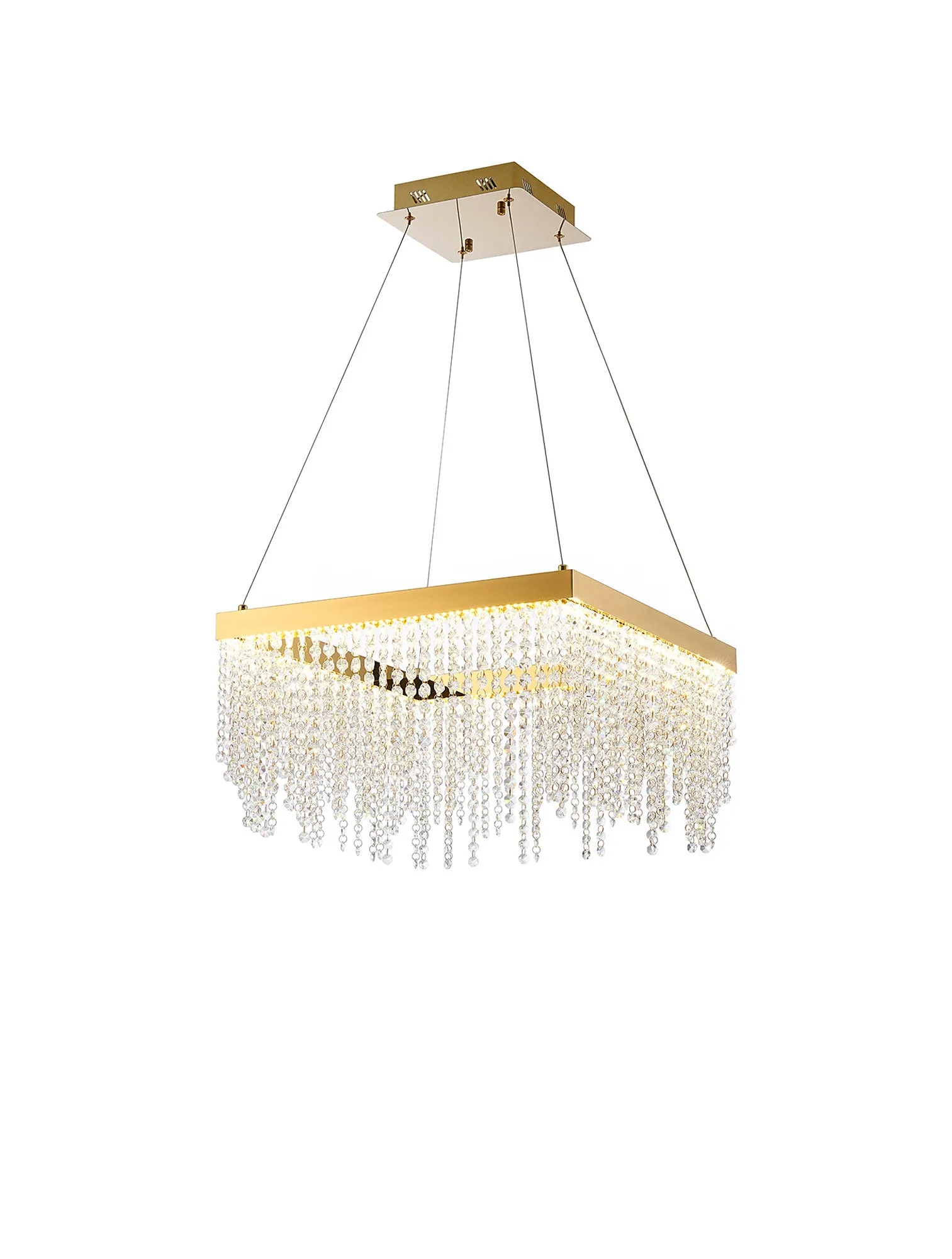 Bano LED Crystal Pendant - Various Finish