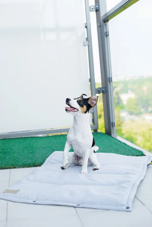 Bowl and Bone Grey Loft Dog Mat