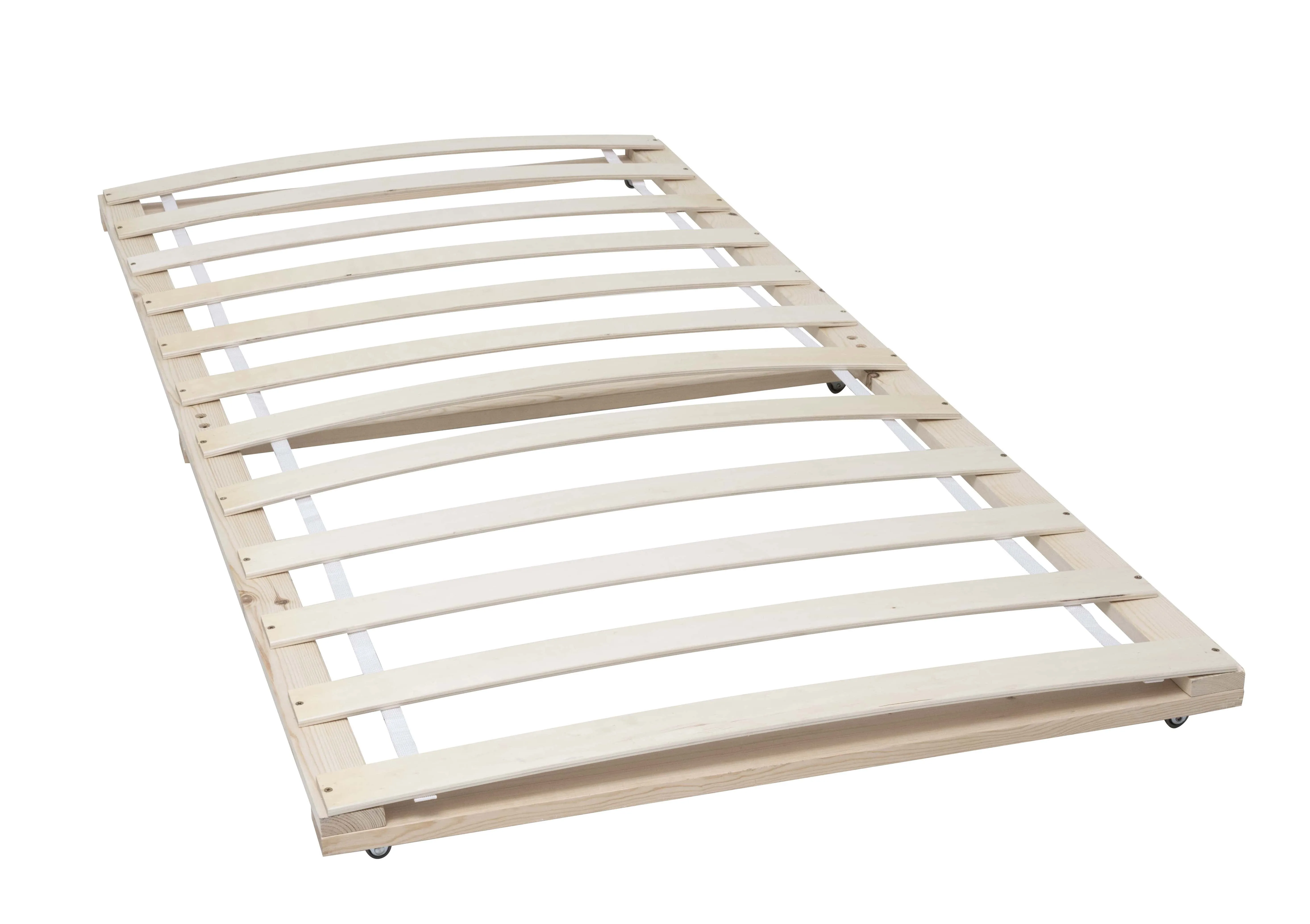 Brighton Bunk Bed with Asana Pull out Trundle in Classic White