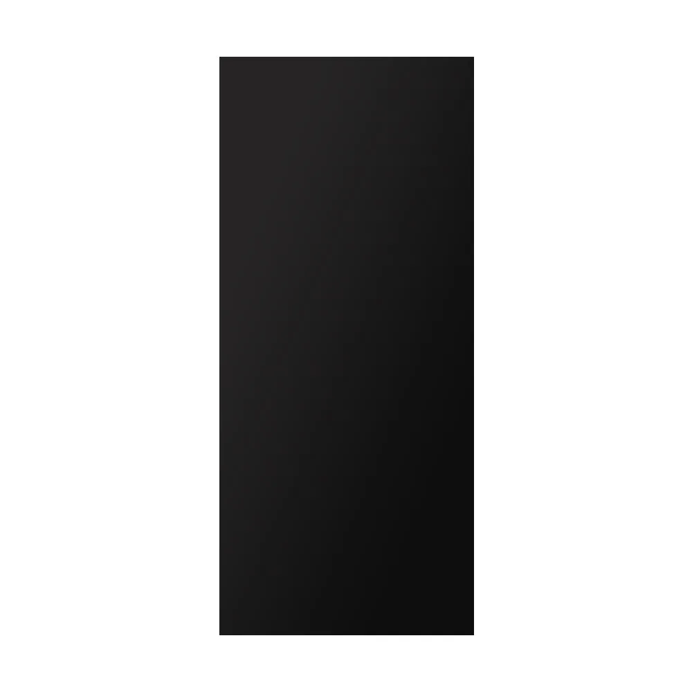 Chalkboard Series Black Stained Composite MDF Flush Panel Interior Sliding Barn Door Slab