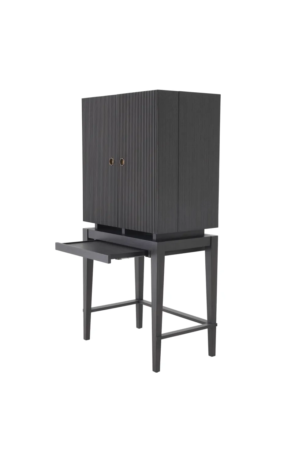 Charcoal Oak Storage Cabinet | Eichholtz Dimitros