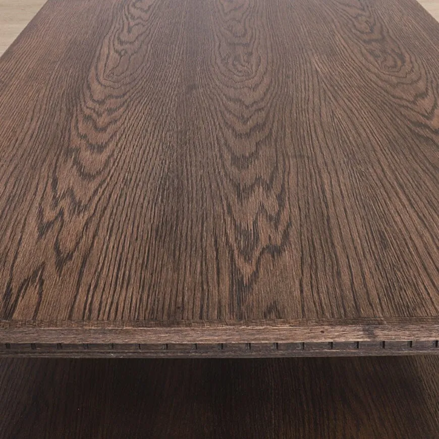 Charleston Coffee Table - 1200 - Antique Dark Oak