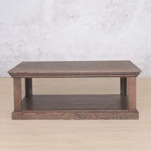 Charleston Coffee Table - 1200 - Antique Dark Oak