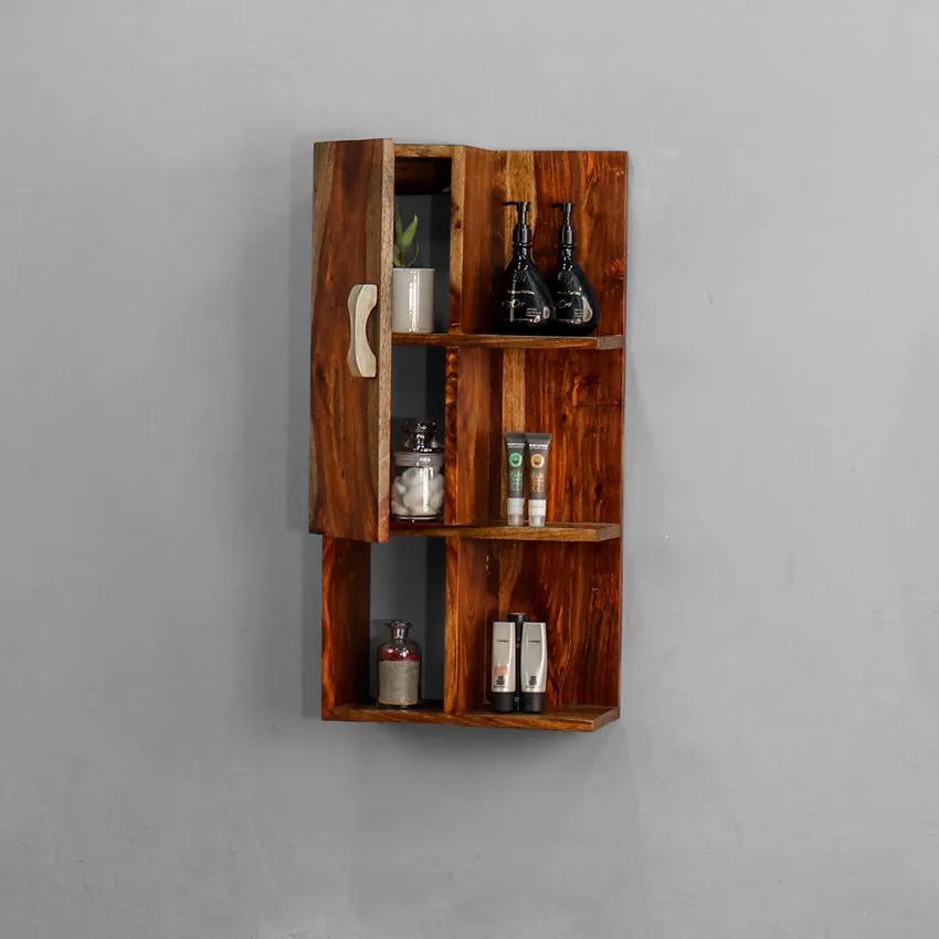 Charlie Wooden Bathroom Shelf