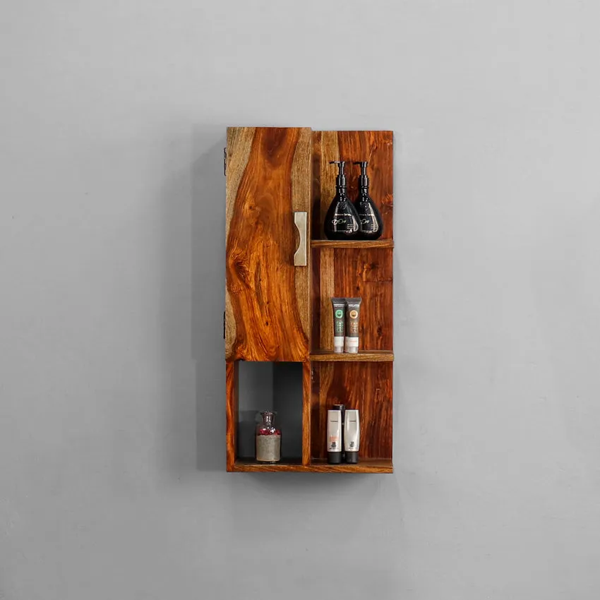 Charlie Wooden Bathroom Shelf