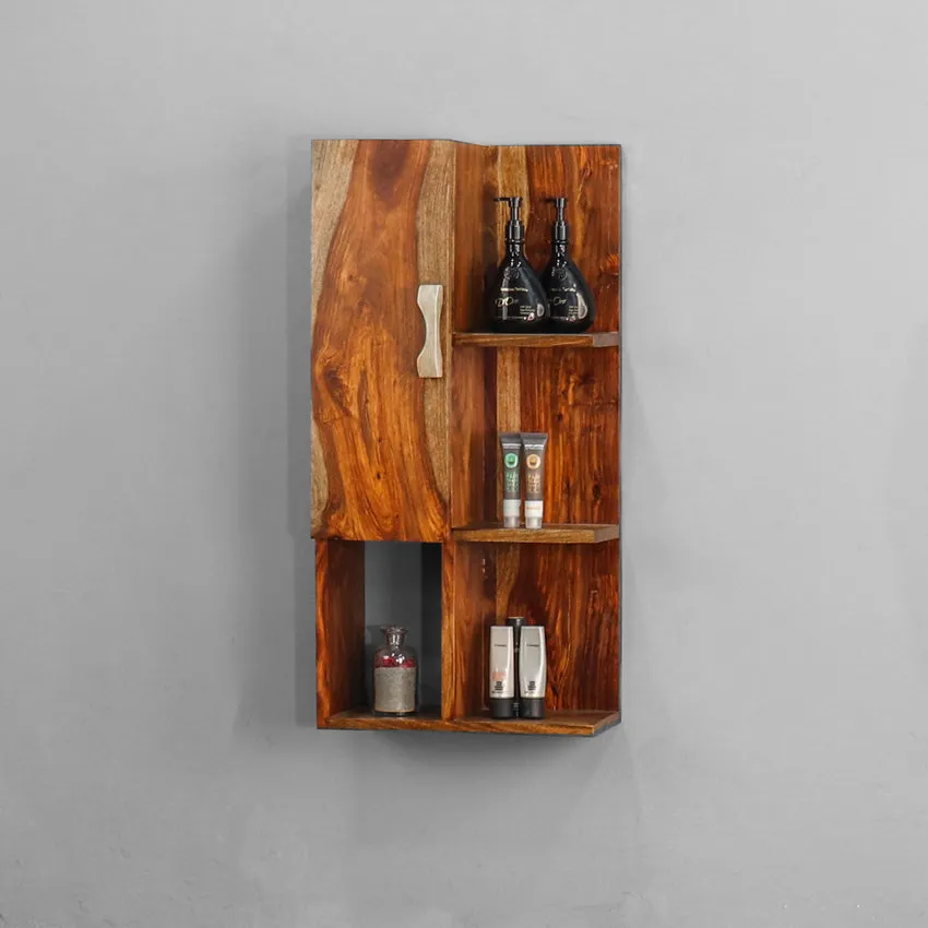 Charlie Wooden Bathroom Shelf