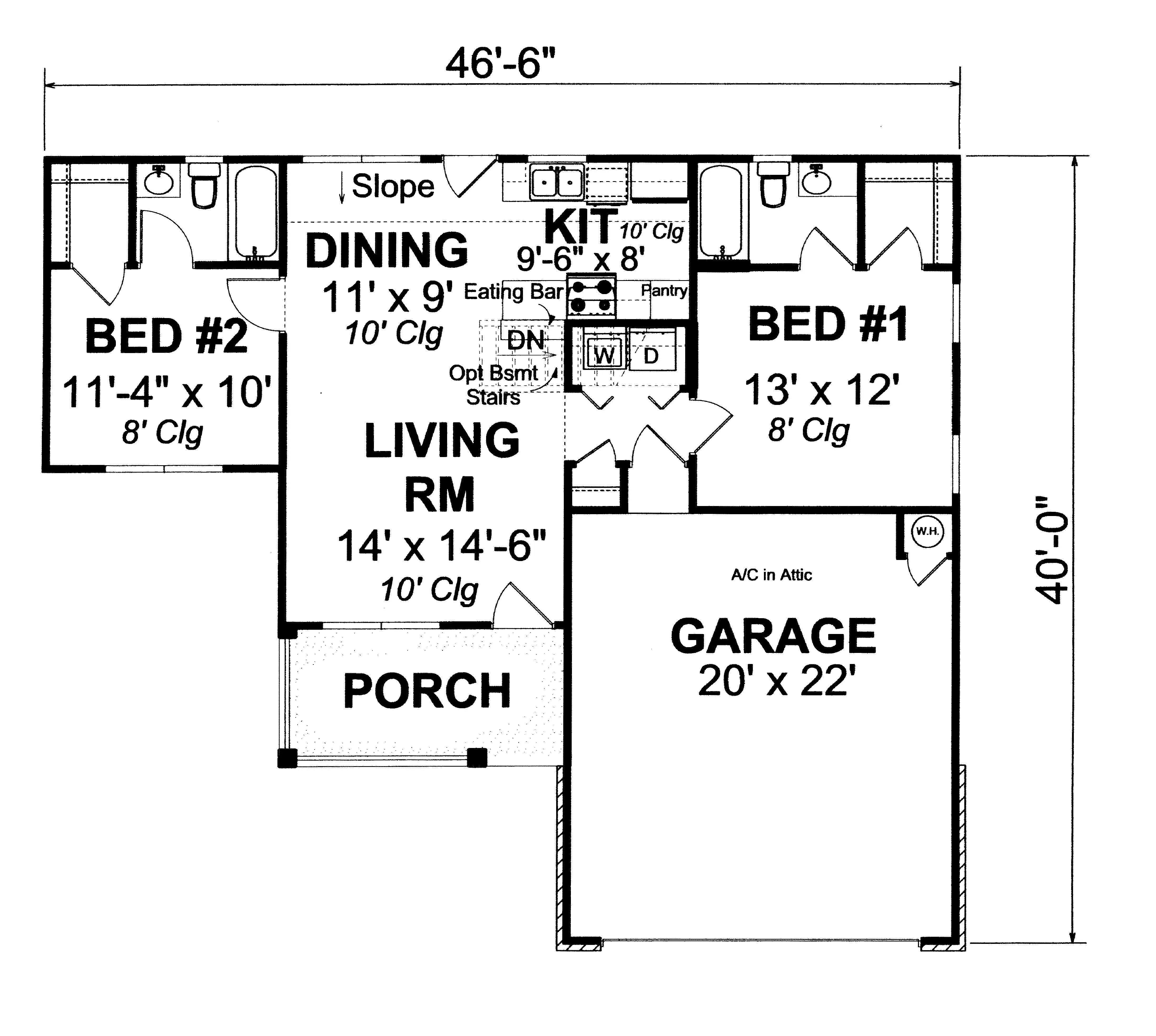 Charming 2-Bedroom Home with Covered Porch and Open Layout