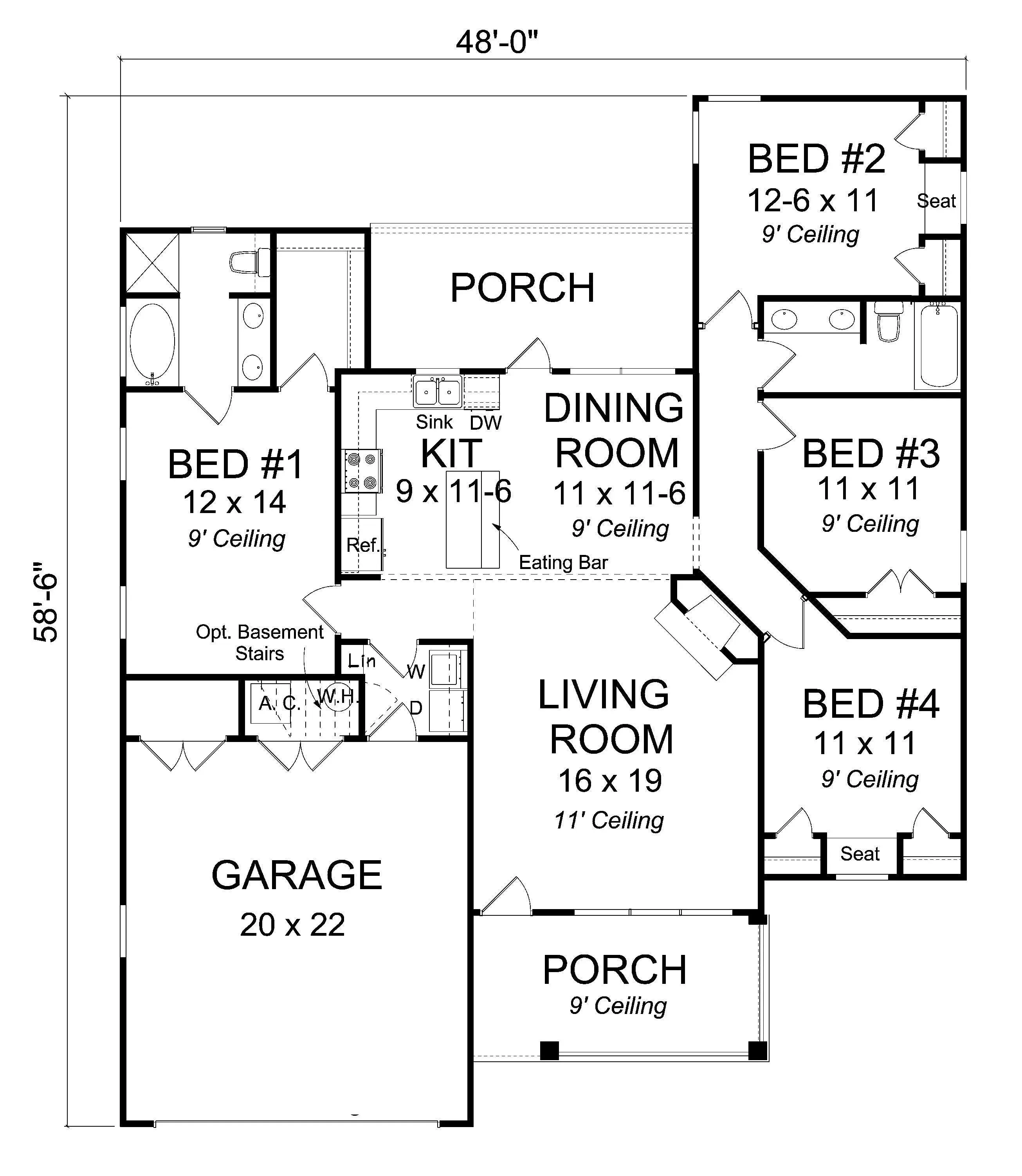 Charming One-Story Home with Flexible Living Spaces