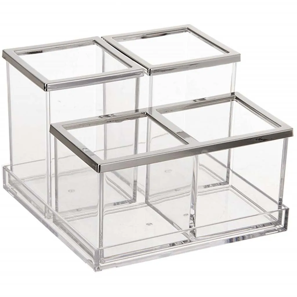 Clarity Vanity Organizer Clear, 4c