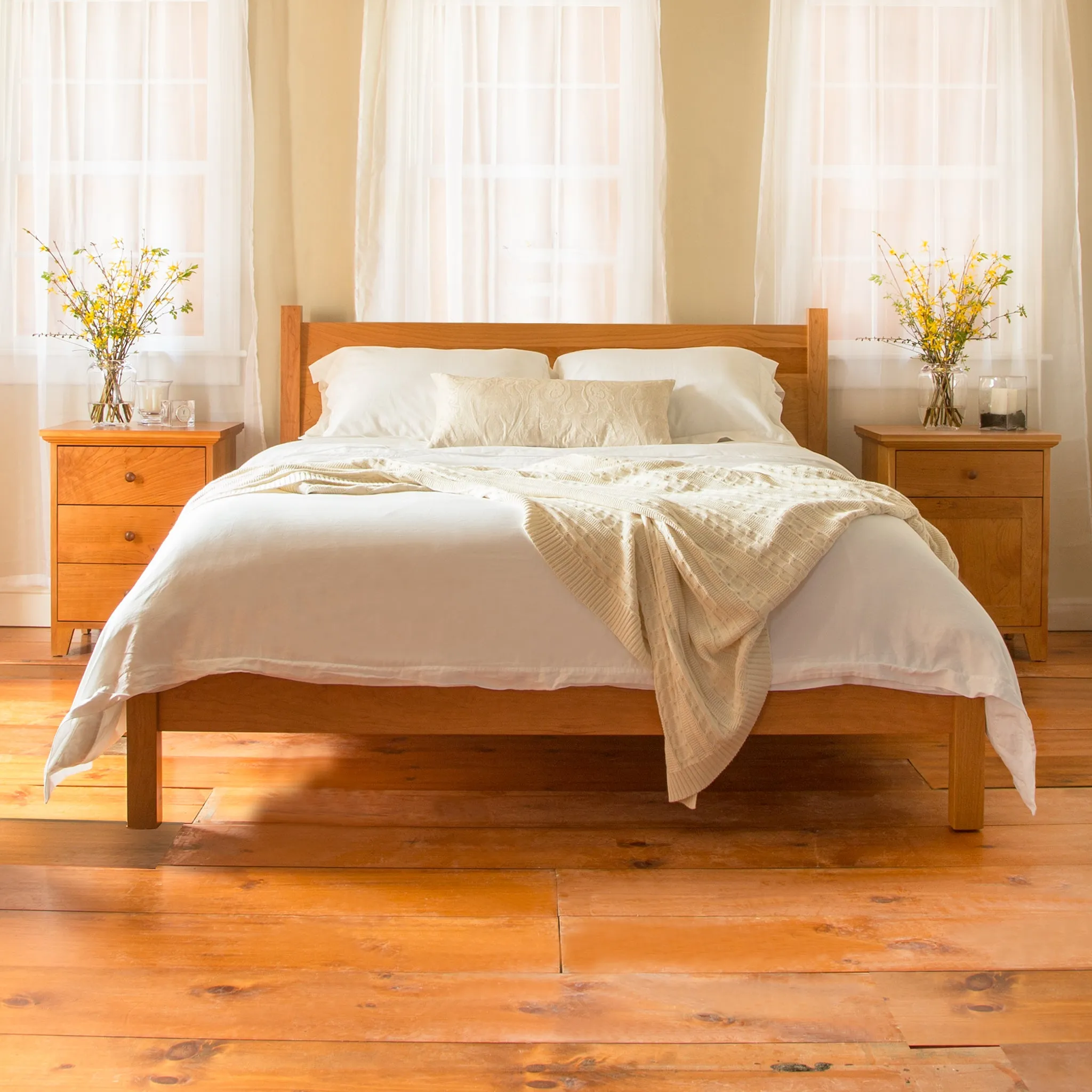 Classic Wood Bed