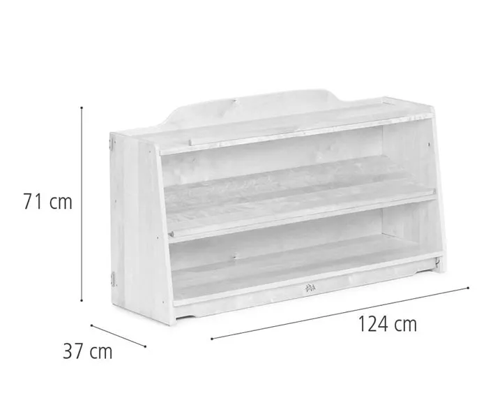 Community Playthings Roomscape Craft Shelf 124cm