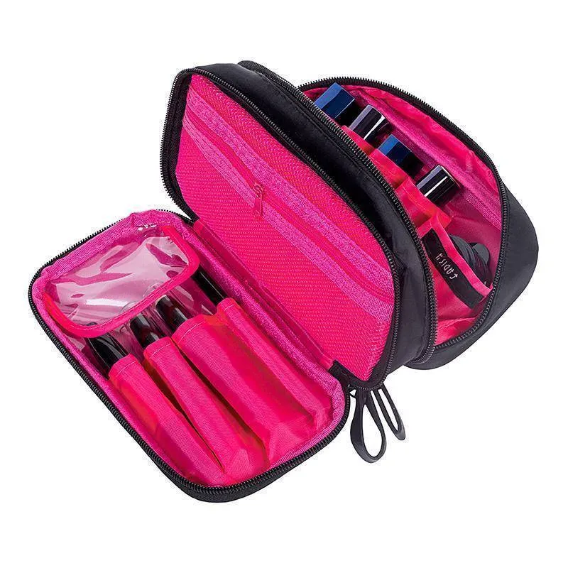 Double Layer Portable travel cosmetic beauty Bag