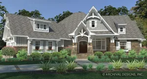 Elegant 3-Bedroom, 2,662 Sq Ft Home Plan with Bonus Room and Outdoor Living