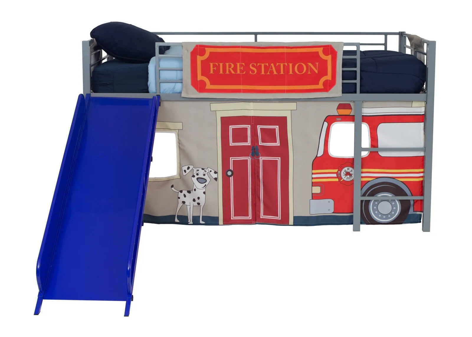 Fire Department Curtain Set for Junior Loft Bed