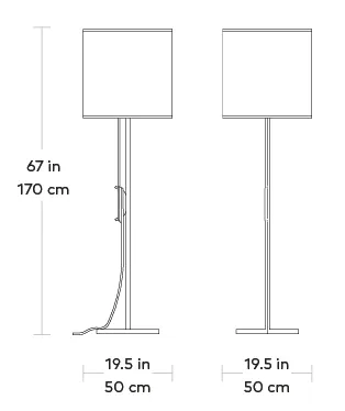 Gus* Modern Milton Floor Lamp