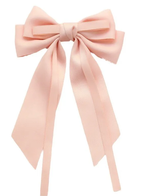 Hair bow: Baby Pink / One size