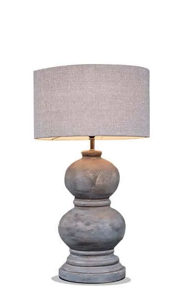 Harvey Resin Lamp - Ashwood