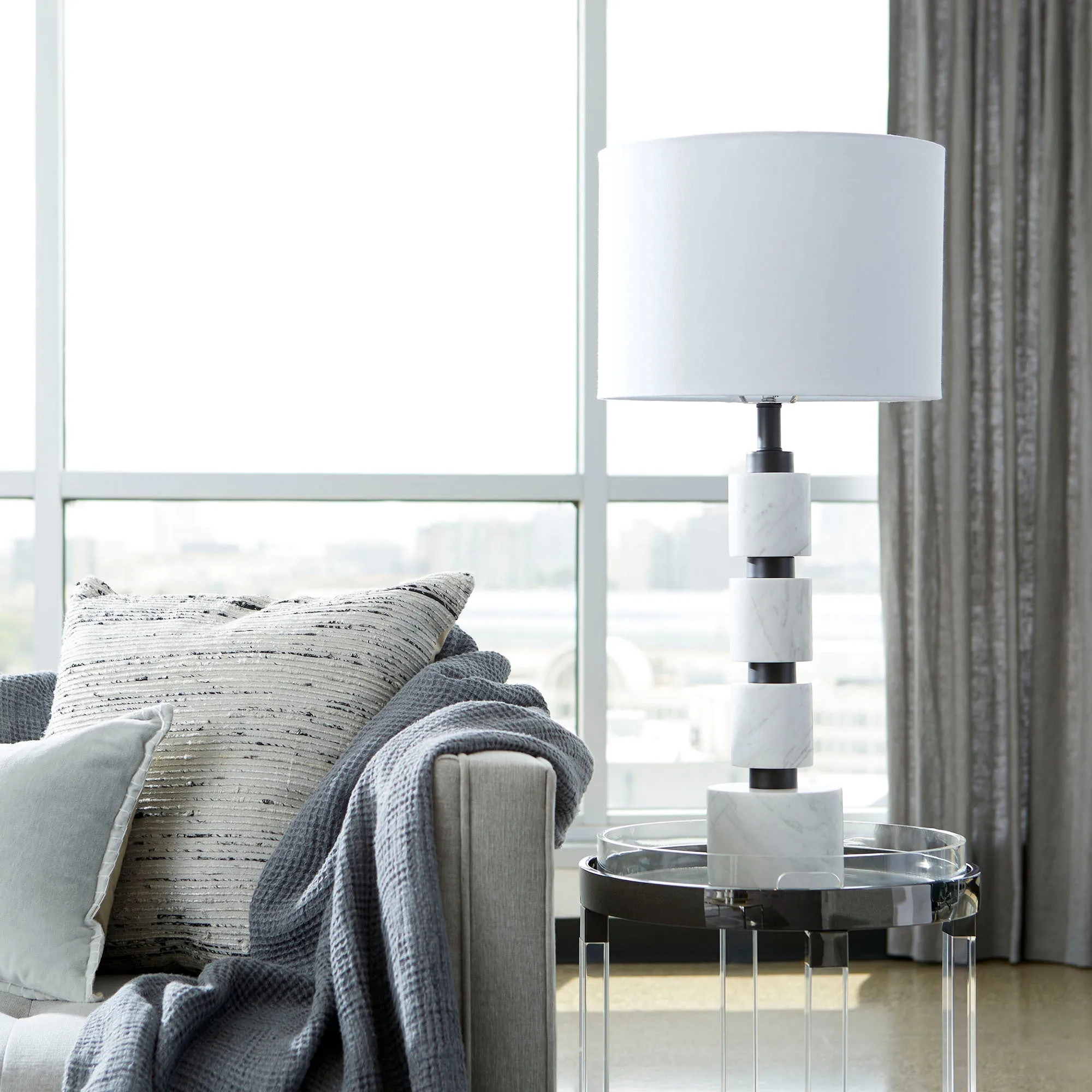 Hydra Table Lamp|Gunmetal by Cyan