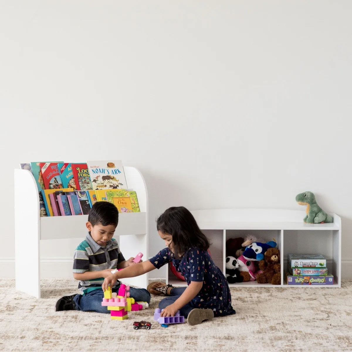 Kids Wooden Bookshelf