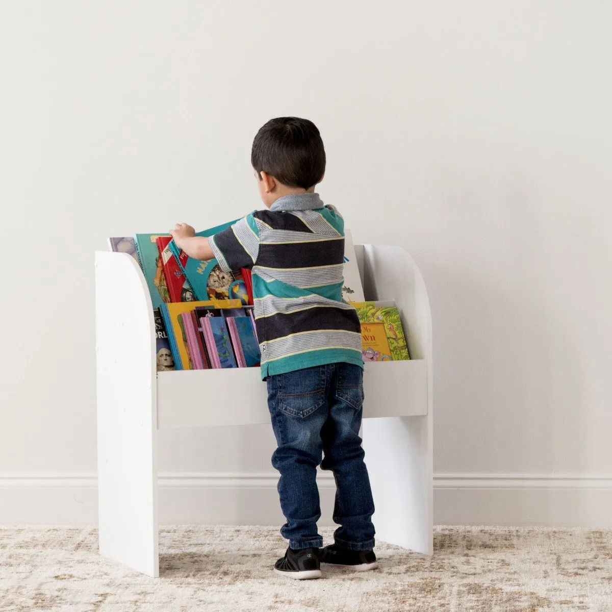 Kids Wooden Bookshelf