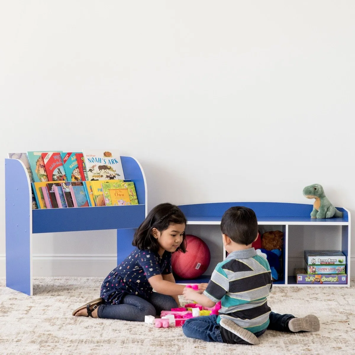 Kids Wooden Bookshelf