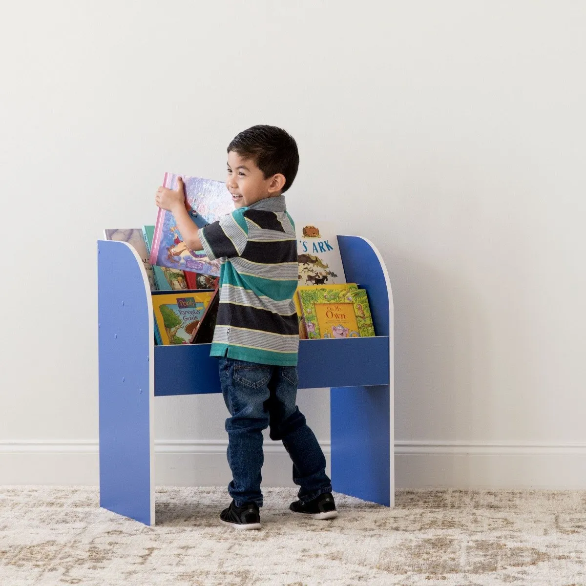 Kids Wooden Bookshelf