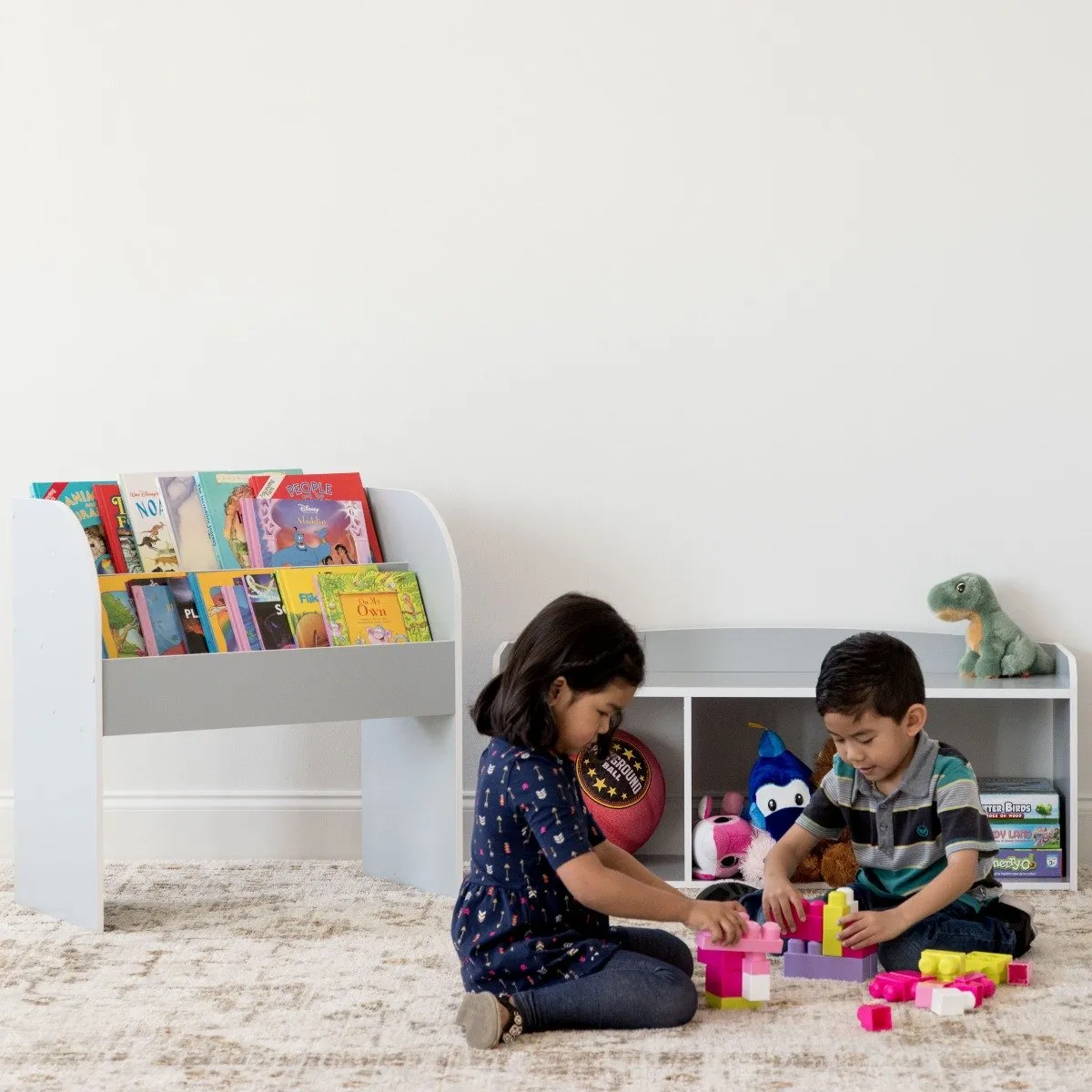 Kids Wooden Bookshelf