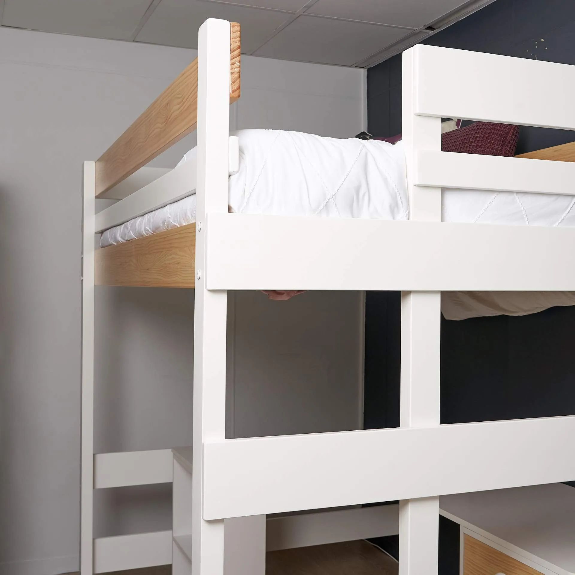 Loft Bed Bench-Desk Space Saver