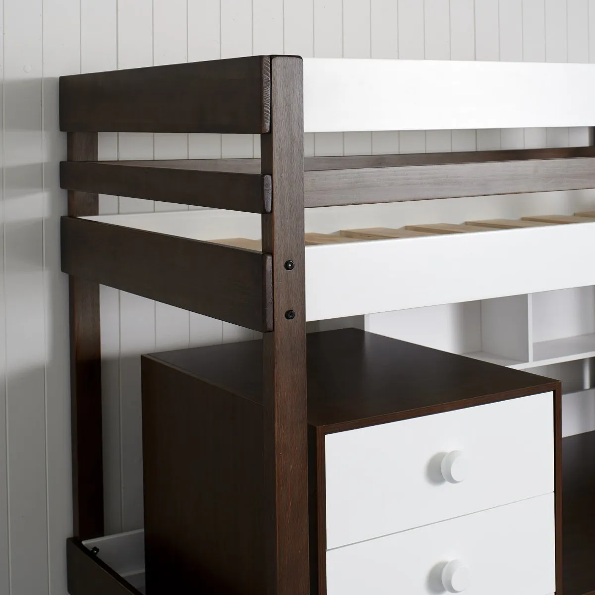 Loft Bed Bench-Desk Space Saver