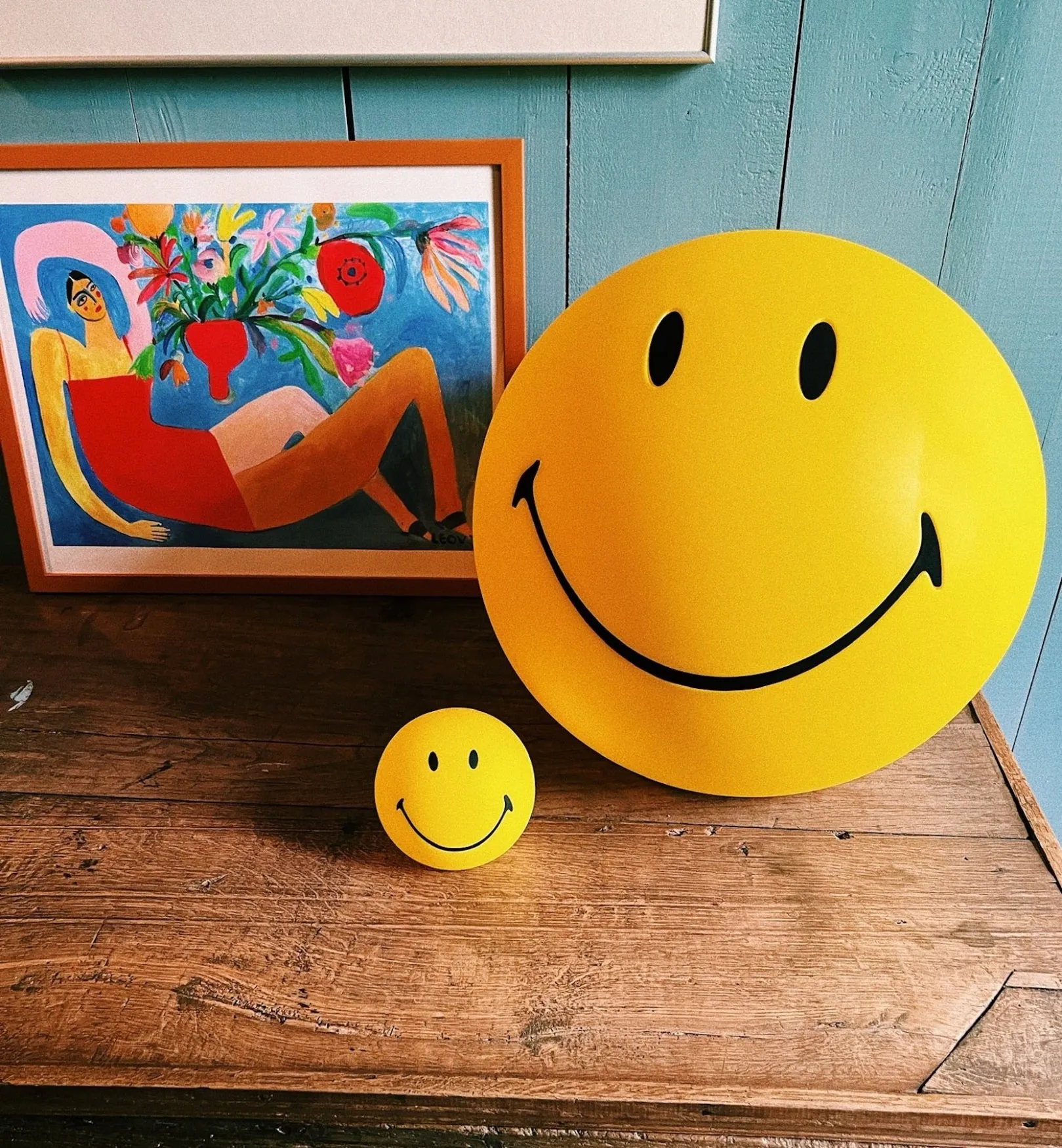 Mr Maria High Light Smiley Lamp Large