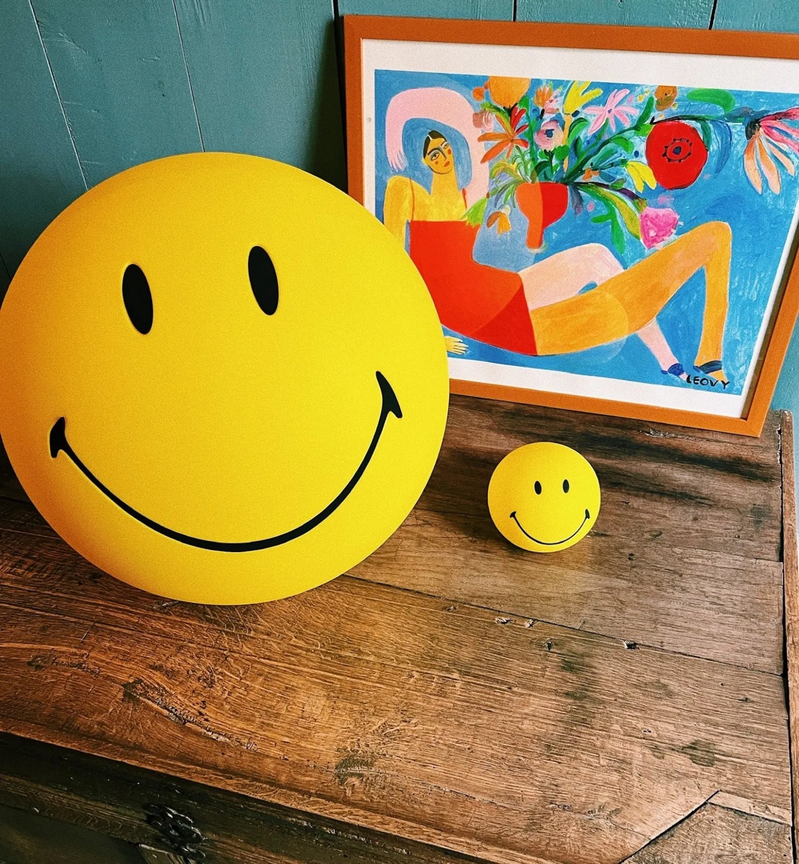 Mr Maria High Light Smiley Lamp Large