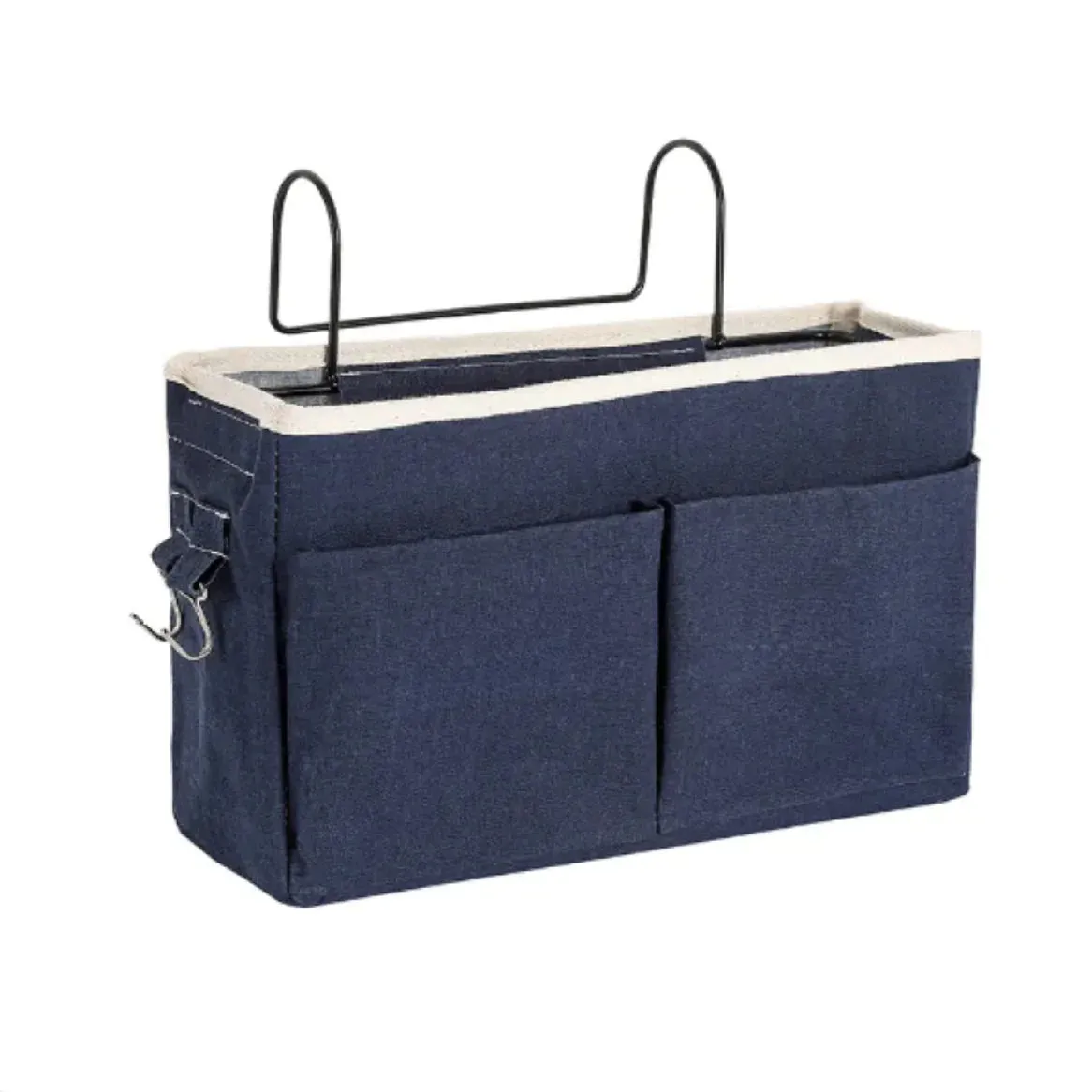 Multi-Pocket Bedside Hanging Storage Organizer