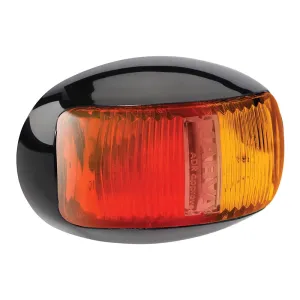 Narva 91606 9–33 Volt Model 16 L.E.D Side Marker Lamp (Red/Amber)