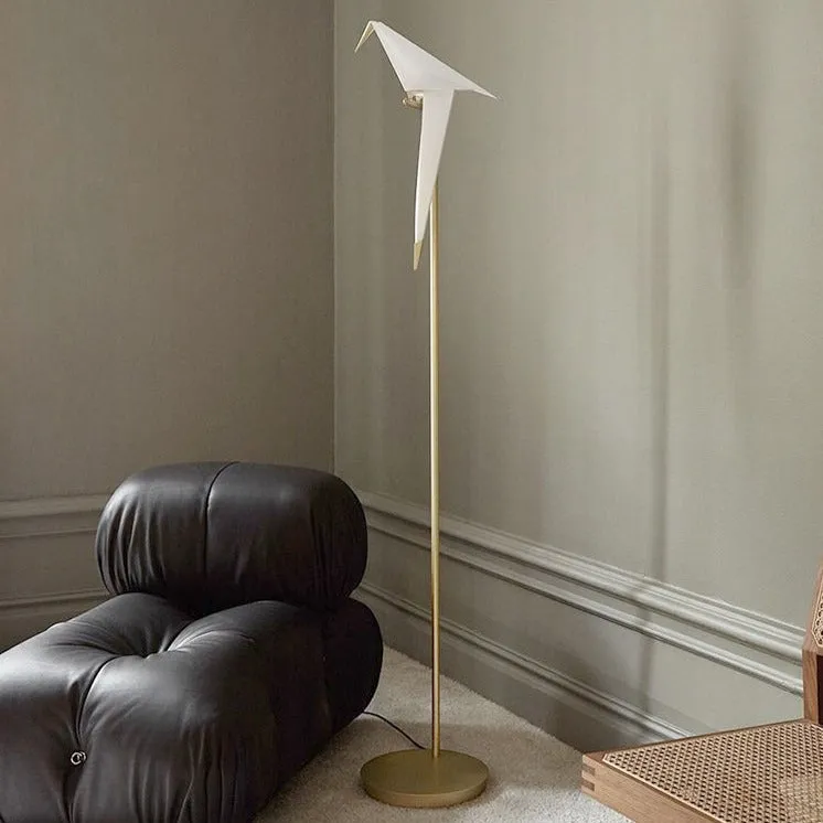 Polly Origami Bird Floor Lamp