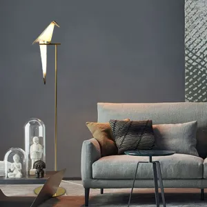 Polly Origami Bird Floor Lamp