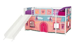 Princess Castle Curtain Set for Junior Loft Bed